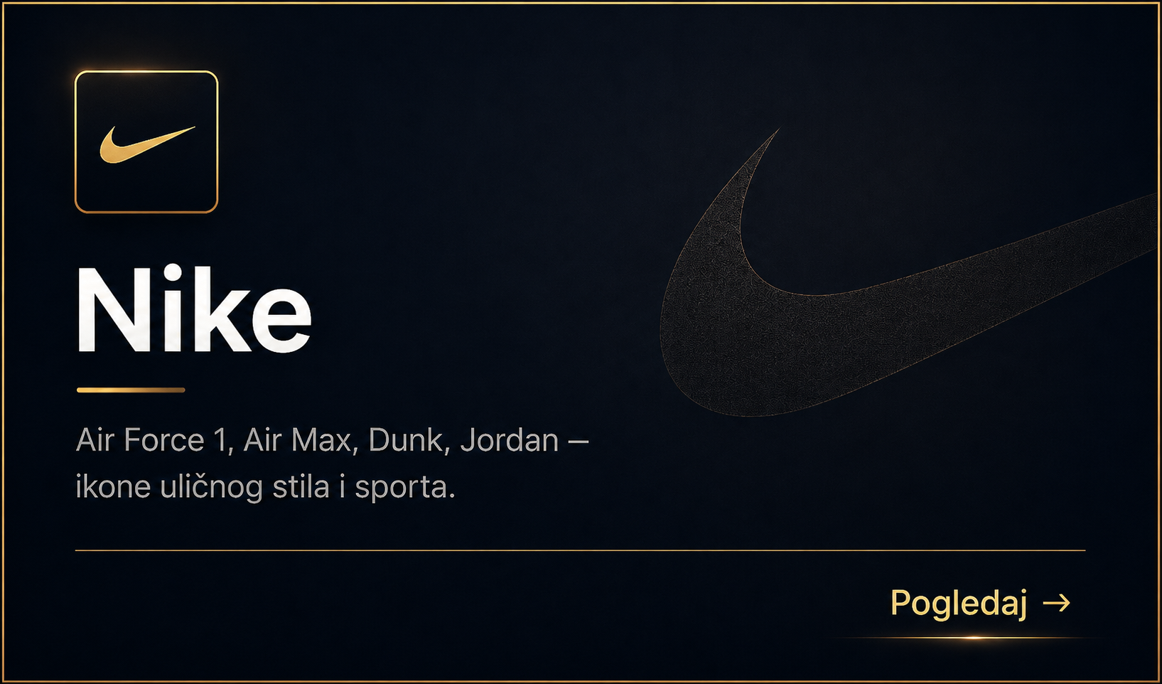 Nike - Air Force 1, Air Max, Dunk, Jordan, ikone uličnog stila i sporta